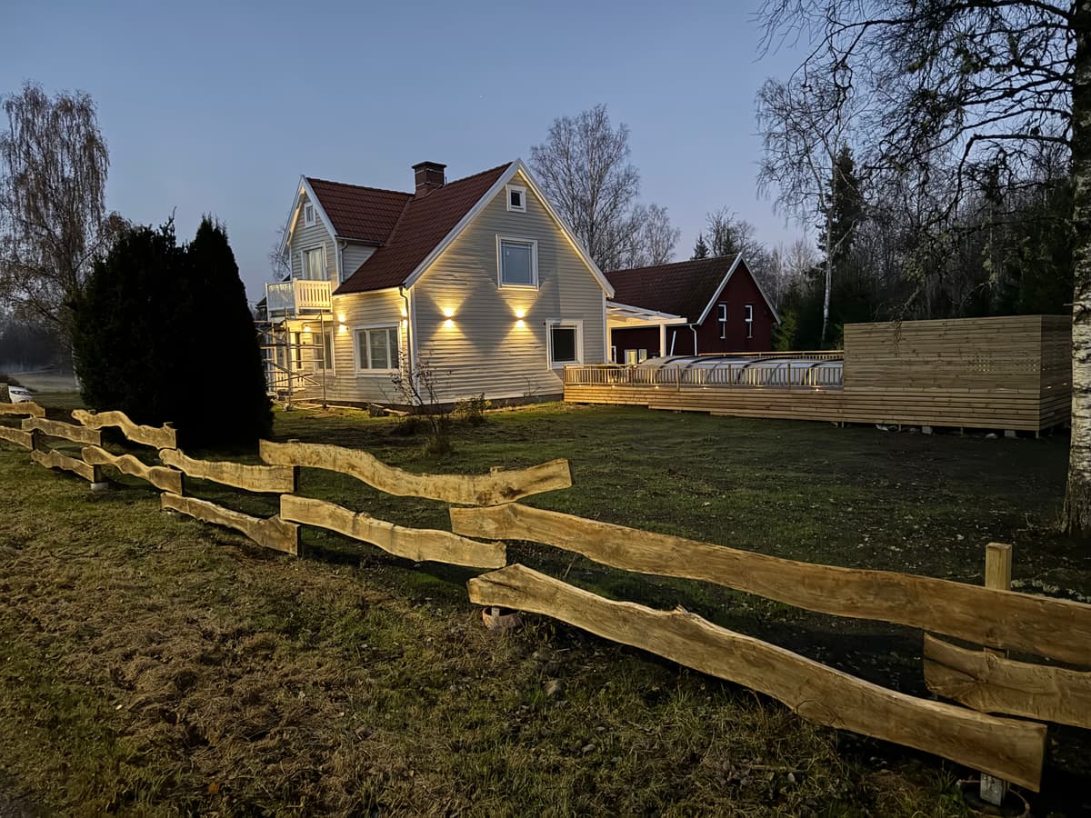 Staketbygge och markarbete